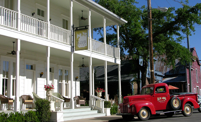 The Tallman Hotel and Blue Wing Saloon