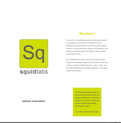 A Do Tank :: Squid Labs Brochure A Do Tank :: Squid Labs Brochure