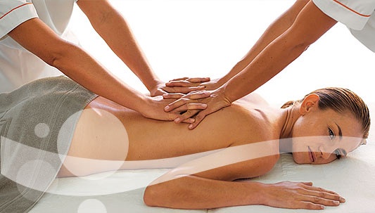 Woman have massage