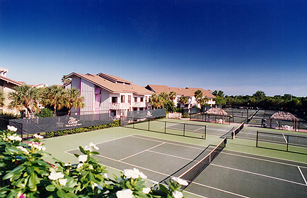 Tennis courts