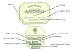 wine label