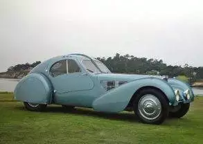 A 1936 Bugatti Type 57SC Atlantic auctioned for $30-$40 million.