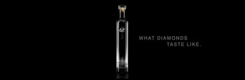 Adding diamonds to vodka enhances taste.