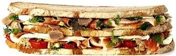 Keywords: Sandwiches, Triple-decker
Modified Description: Explore Your Love for Sandwiches with the Expensive Triple-decker Sandwich.