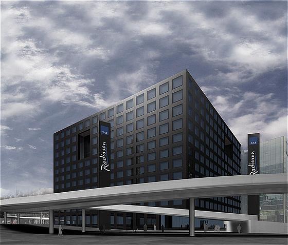 A Towering Achievement of Steel, Glass & Wine ::  Zurich Radisson SAS Hotel