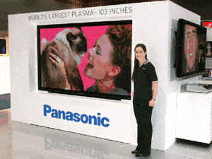 Panasonic’s 103-inch Plasma TV Reviewed :: BornRich.com