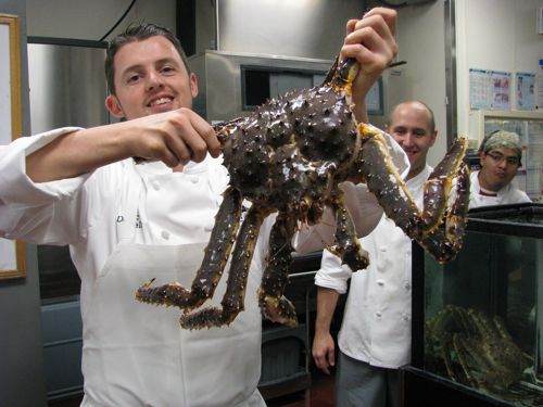 Gettin’ crabby at The Oceanaire Seafood Room