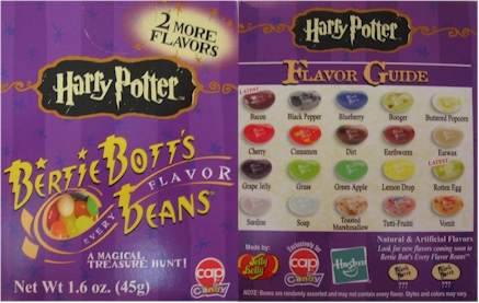 Scary Harry Potter Jelly Bellys: Fancy Food Show Report, San Francisco