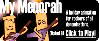 Happy, Hilarious Hanukkah Cartoon: “My Menorah”