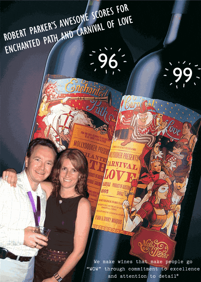 A Left-Handed Complement :: Mollydooker Wine, Australia