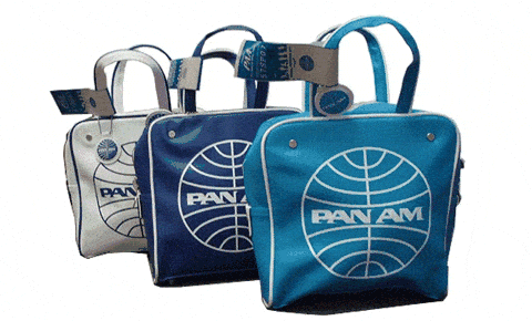 Retro Pam Am Bags For The Original Jet Set  :: Unica Home