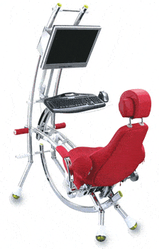 Luxury Ergonomic Computer Chair :: G-Tech