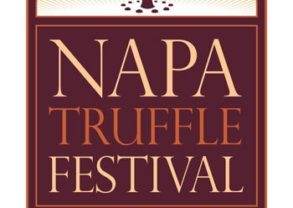 Logo design for Napa Truffle Festival, celebrating the Great American Truffle.