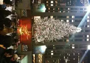 A review of the Rockefeller Center Christmas tree Ho Ho Ho-ing it in NYC over the holidays.